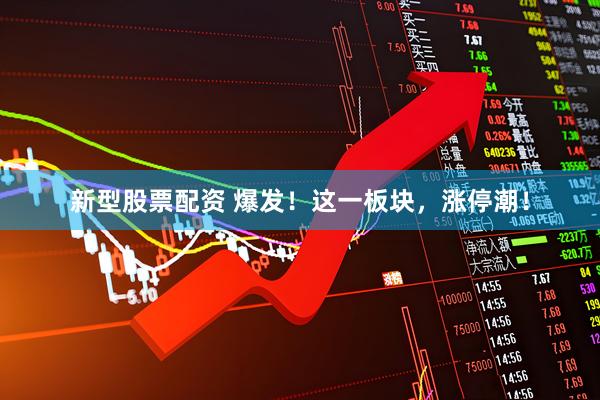 新型股票配资 爆发！这一板块，涨停潮！